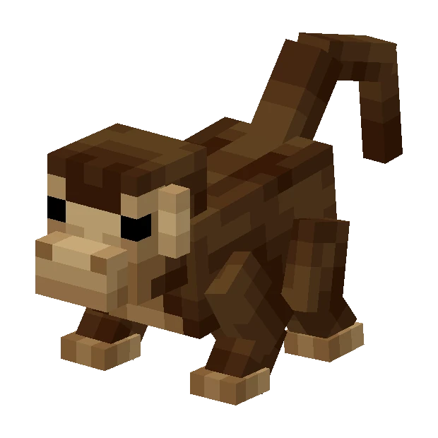 Renderização 3D de Macaco
