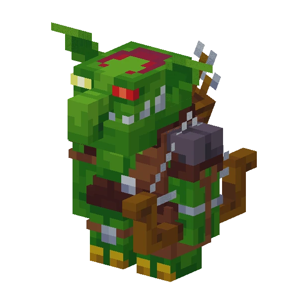 Renderização 3D de Goblin Arqueiro