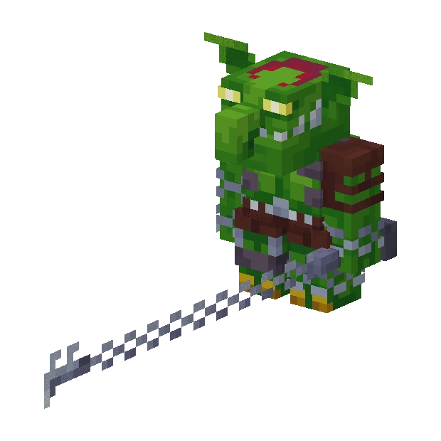 Renderização 3D de Goblin Chicoteador