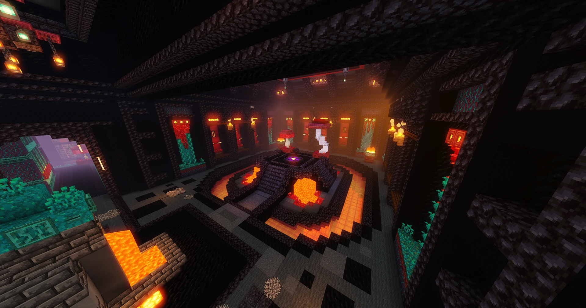 Ambiente de Masmorra Infernal