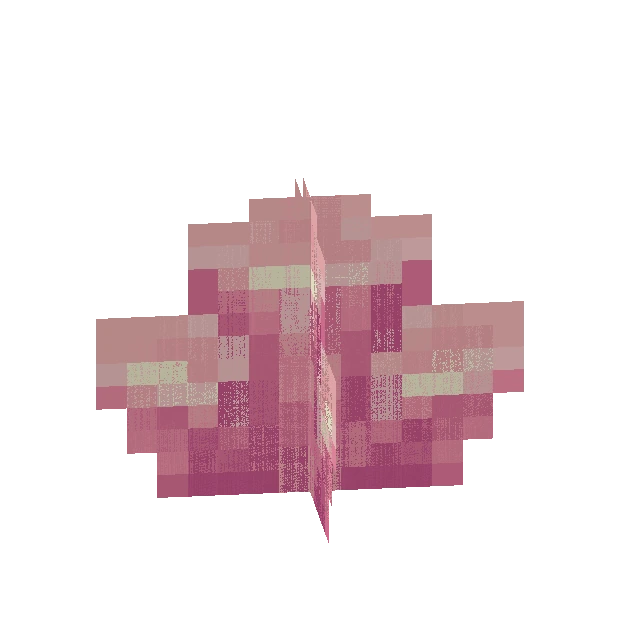 Renderização 3D de Rubelita