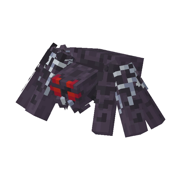 Renderização 3D de Aranha Armadilheira
